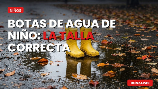 Botas de Agua para Niños: Guía de Tallas y Compra (2026)