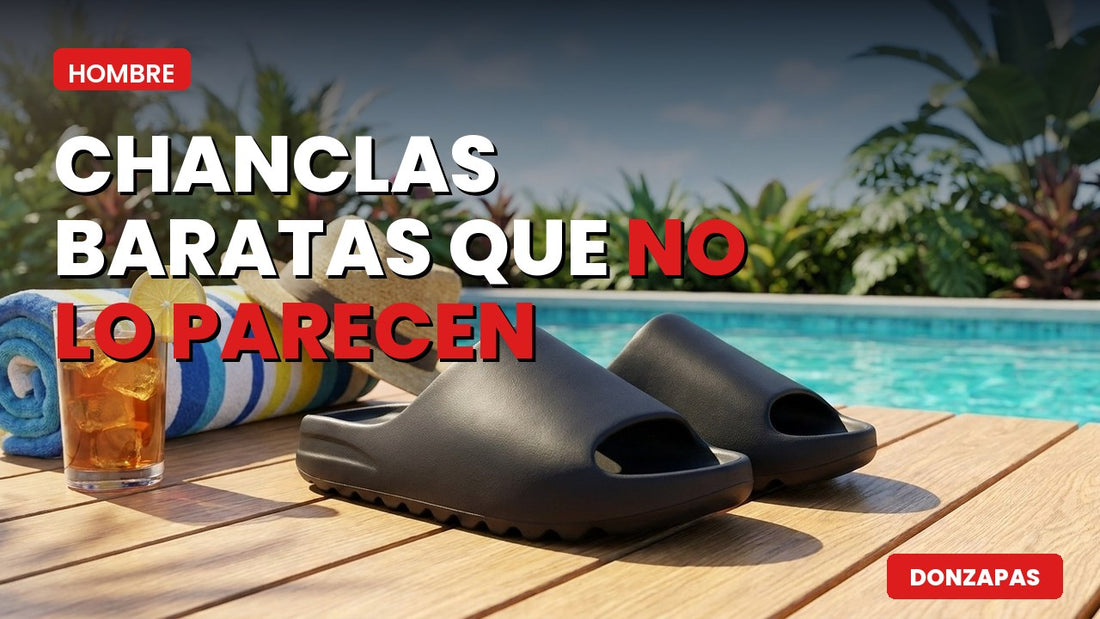 Chanclas baratas que no lo parecen