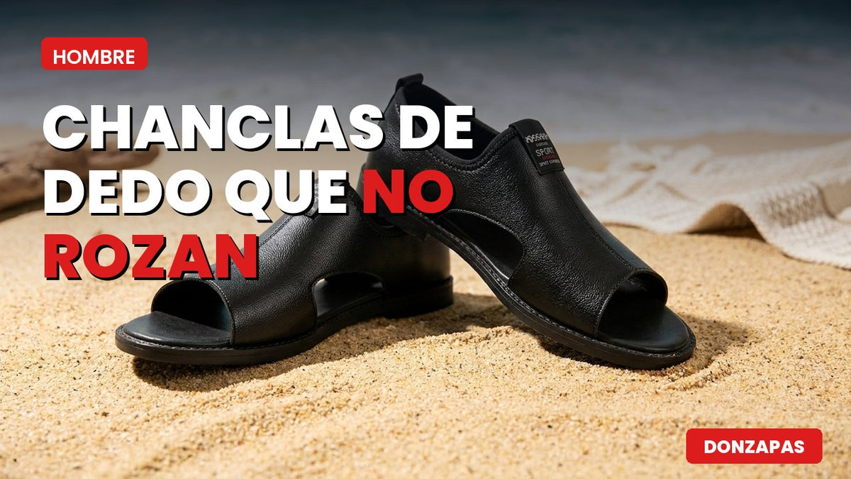 Chanclas de dedo que no rozan