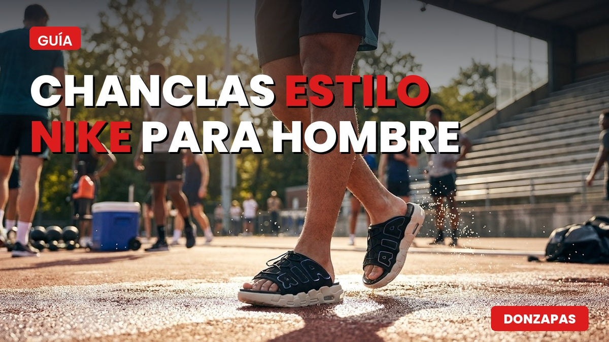 Chanclas estilo Nike para hombre