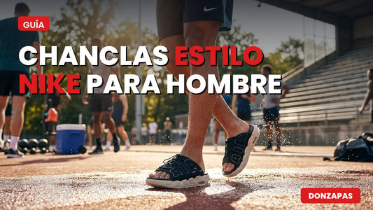 Chanclas estilo Nike para hombre