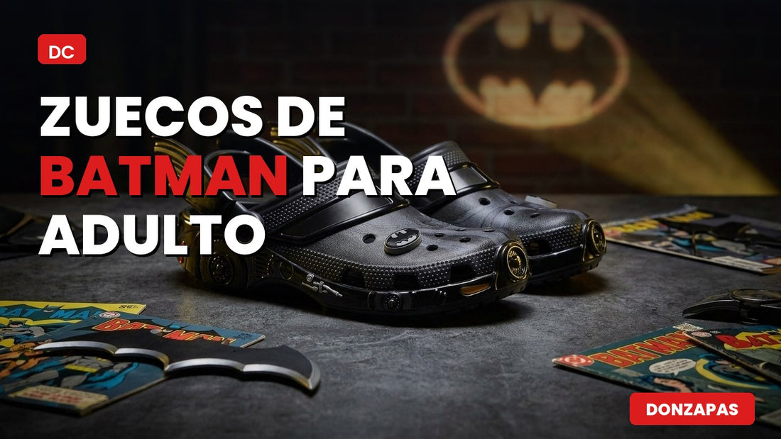 Zuecos de Batman para adulto