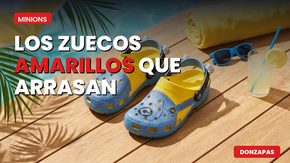 Los zuecos amarillos que arrasan