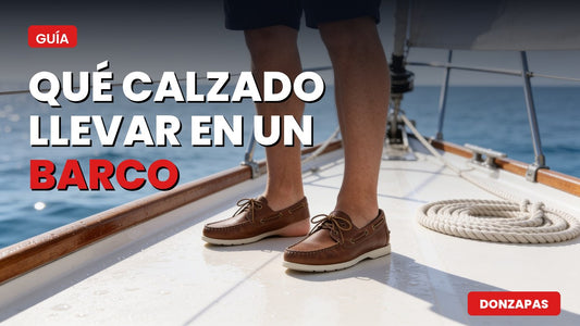 Qué calzado llevar en un barco