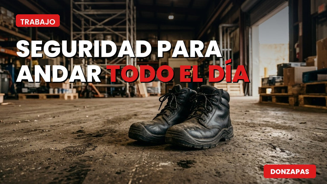 Zapatos de seguridad para andar todo el día