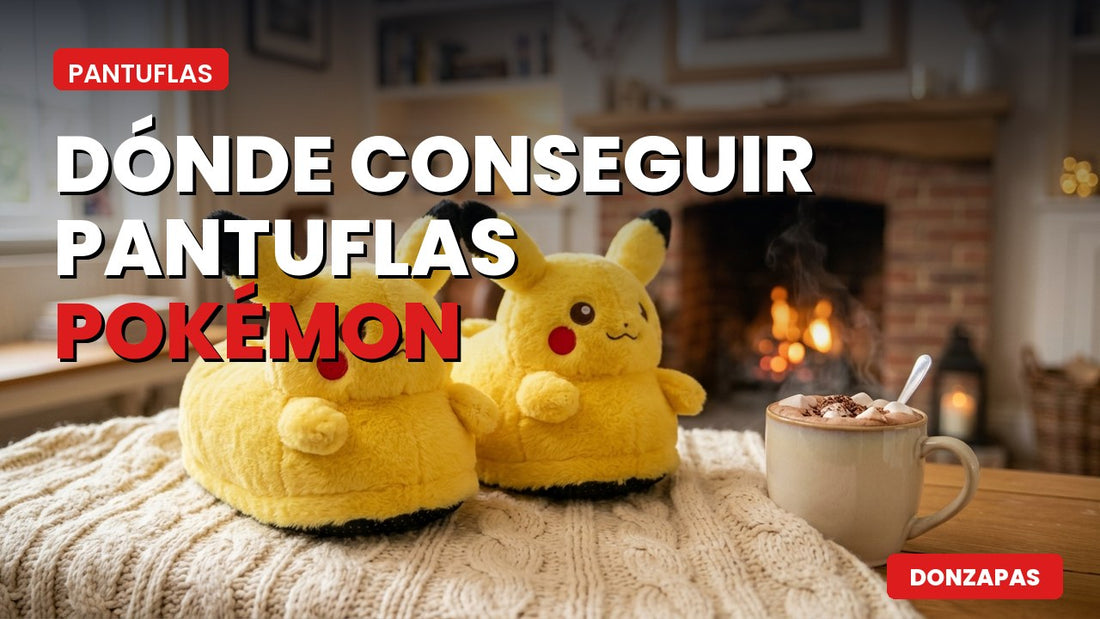 Dónde conseguir pantuflas Pokémon
