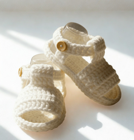 Sandalias Crochet Bebé