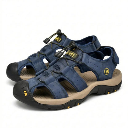 Sandalias Piel Hombre Romanas | Cuero Estilo Romano