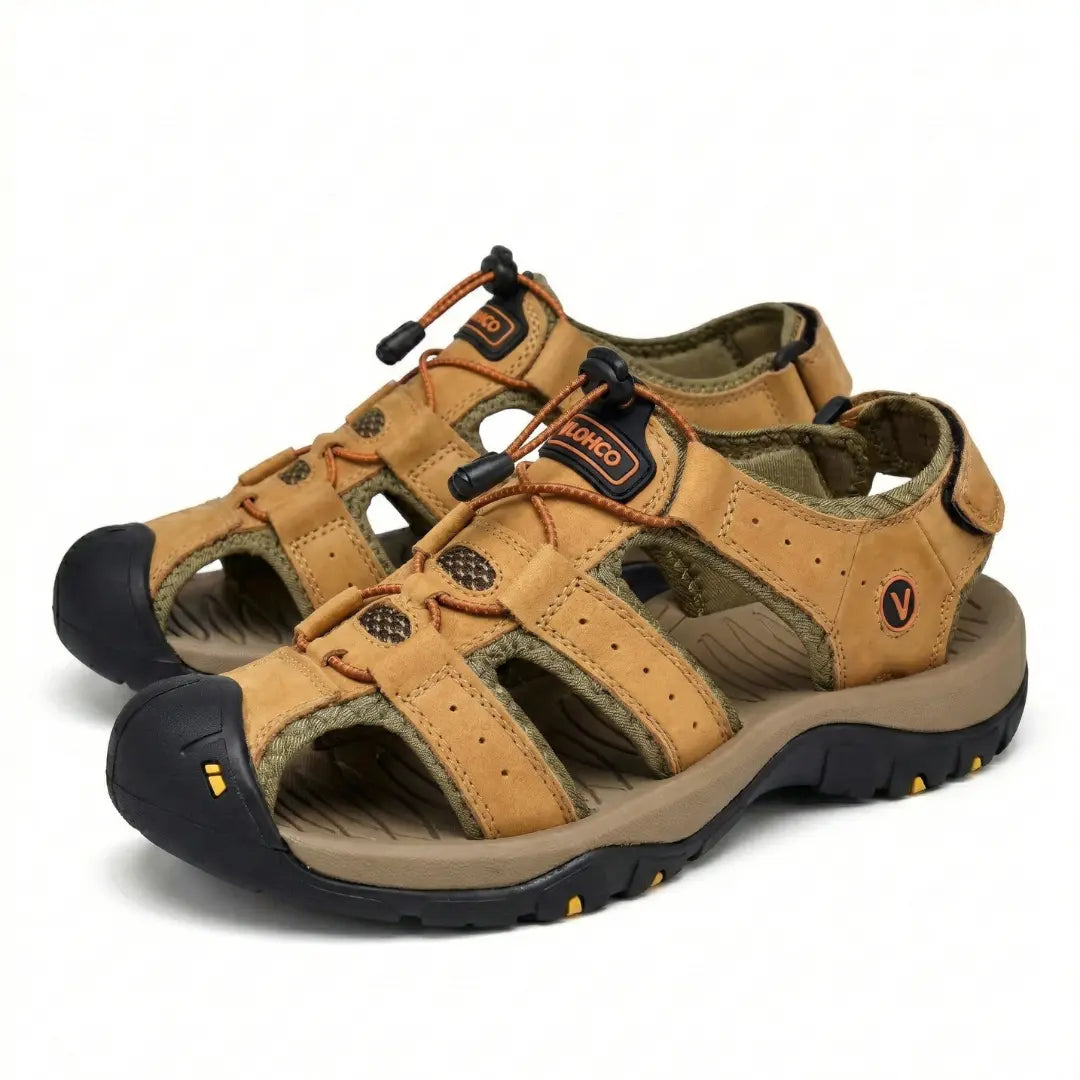 Sandalias Piel Hombre Romanas | Cuero Estilo Romano