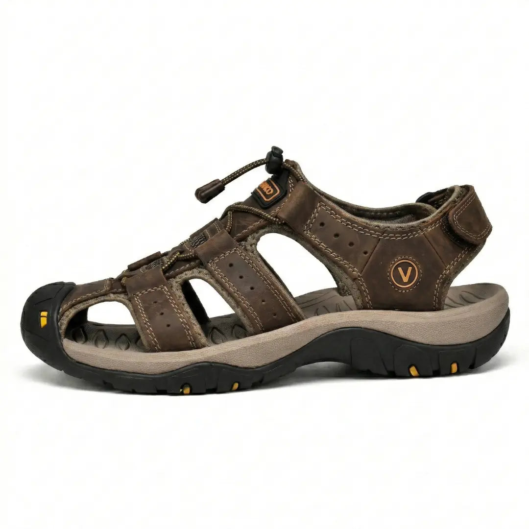 Sandalias Piel Hombre Romanas | Cuero Estilo Romano