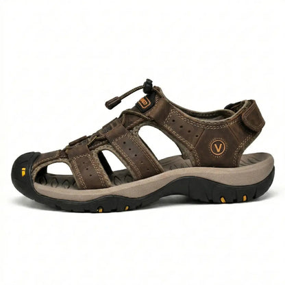 Sandalias Piel Hombre Romanas | Cuero Estilo Romano