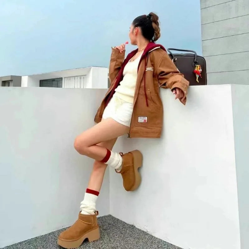 botas ugg de tacon