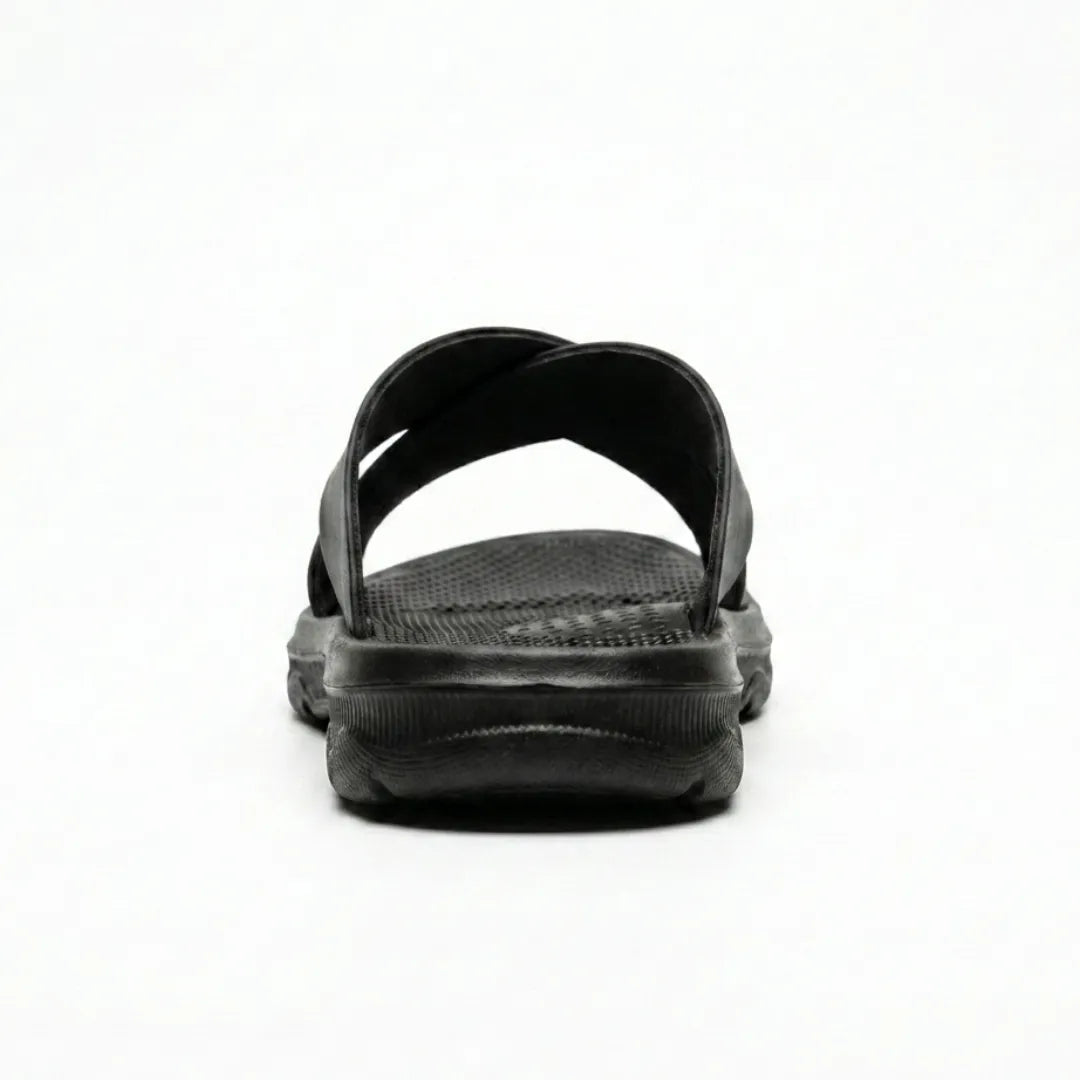 Sandalias Tiras Cruzadas Hombre | Cuero Tallas Grandes 38-47