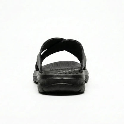 Sandalias Tiras Cruzadas Hombre | Cuero Tallas Grandes 38-47
