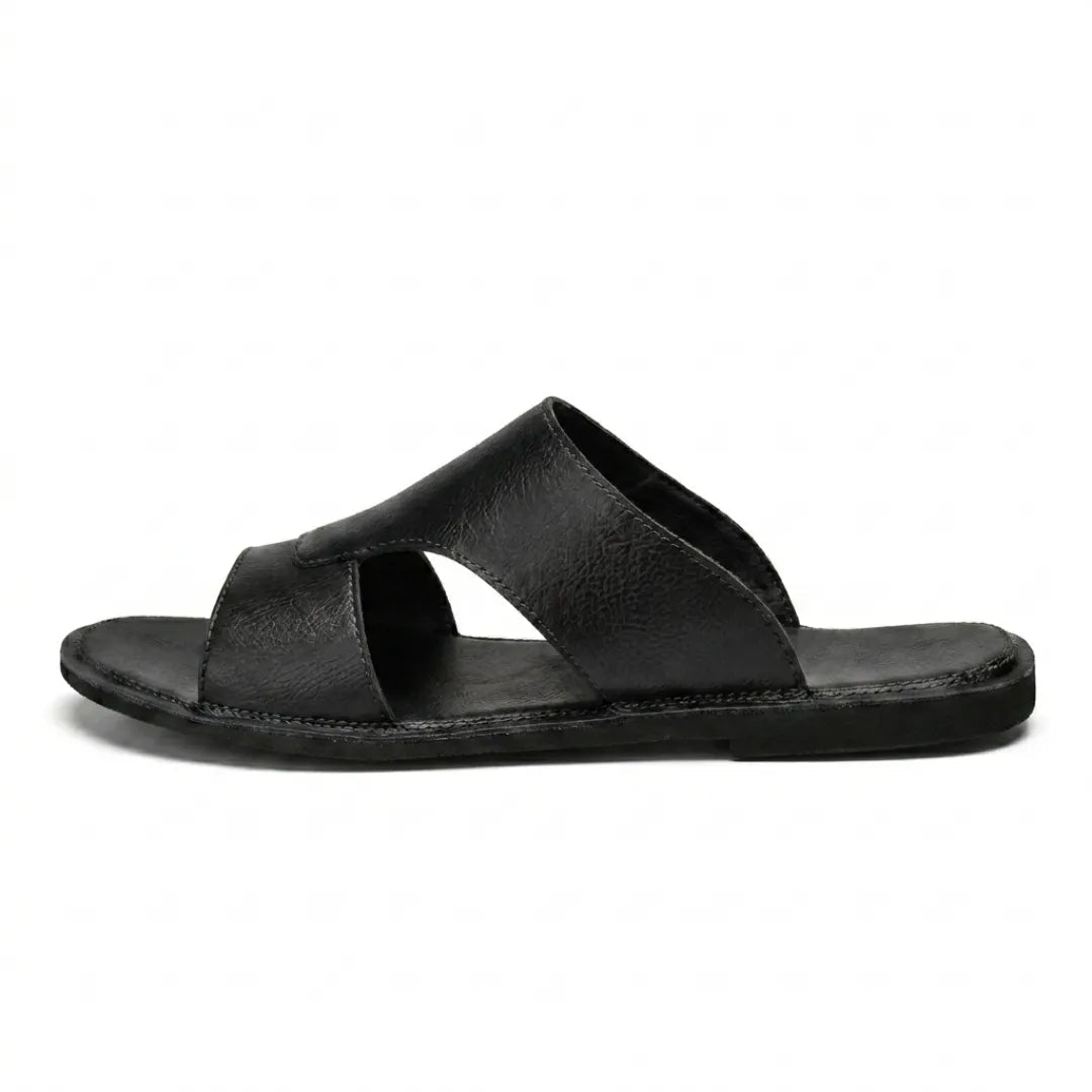 Sandalias Piel Hombre Casual | Cuero Playa Suela Goma