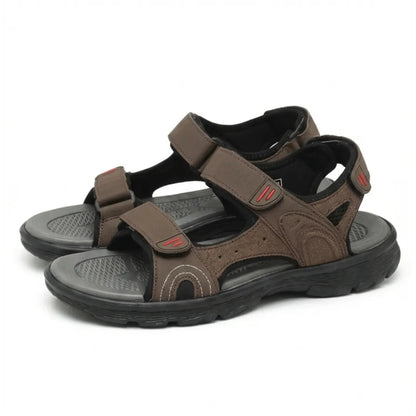 Sandalias Cuero Hombre Trekking | Piel Outdoor Transpirables