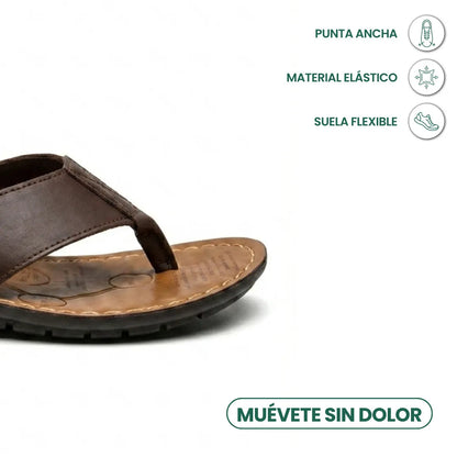 sandalias cuero hombre talla 39 40 41 42 43 44