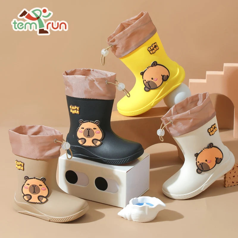 Botas de Agua Niños Capibara - Katiuskas Infantiles Antideslizantes