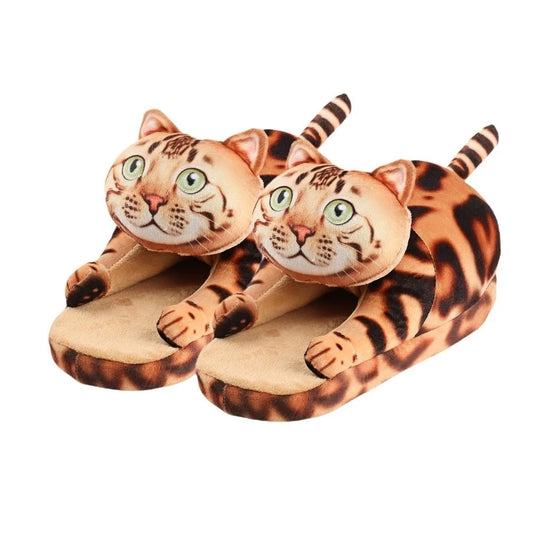 Pantoufles de chat