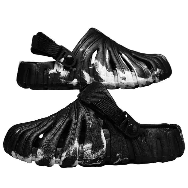Crocs clogs with strap
