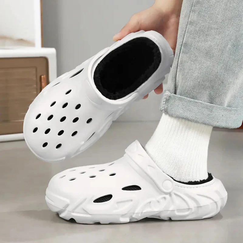 Sabots doublés polaire