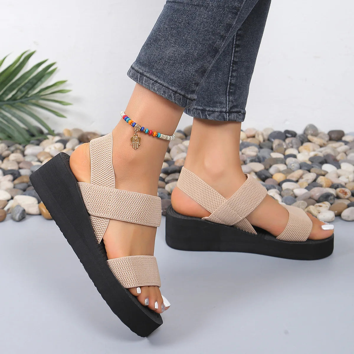 Sandalias Plataforma Estilo Verona