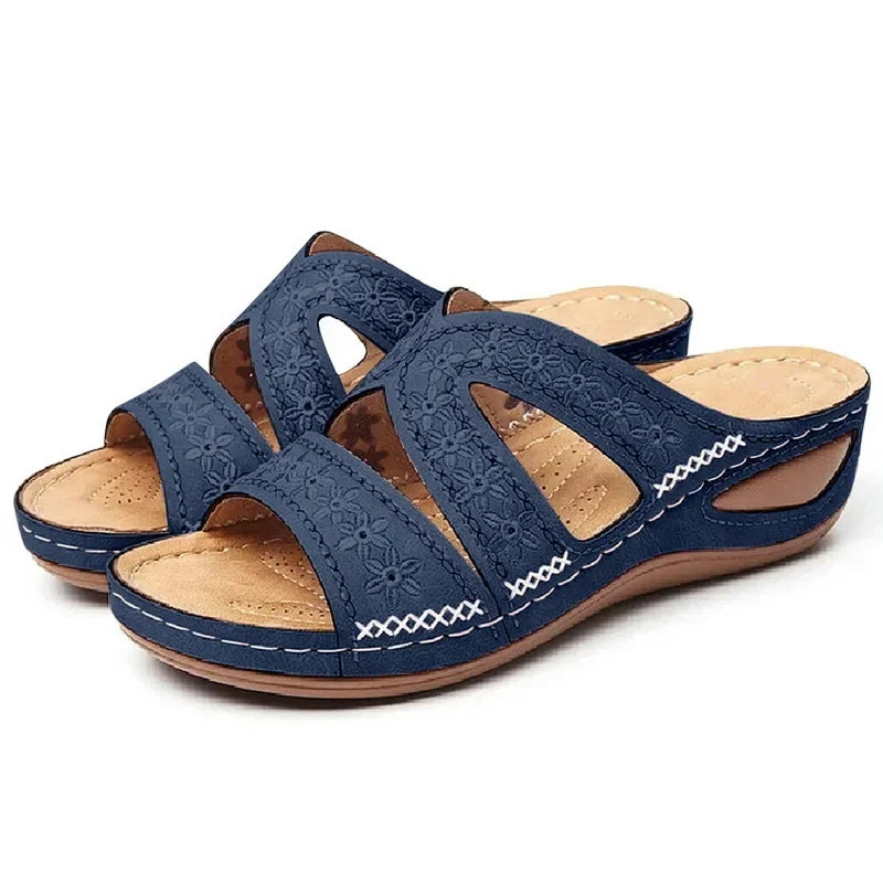 Orthopädische Keilsandalen für Damen