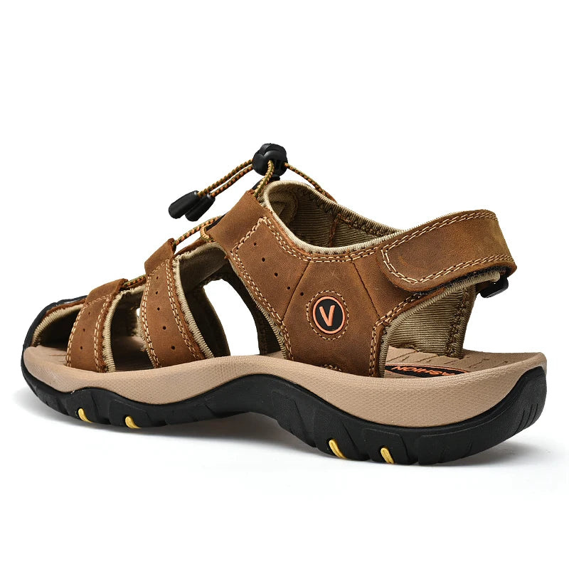 Sandalias Piel Hombre Romanas | Cuero Estilo Romano