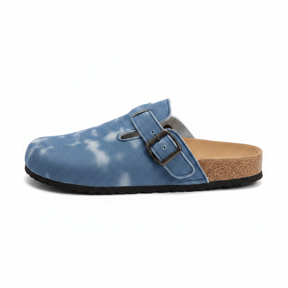 Zuecos Lona Hombre | Sin Cordones Suela Corcho