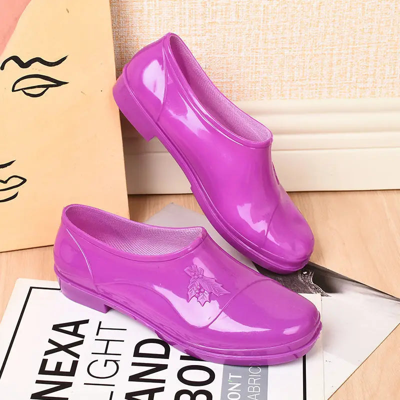 Katiuskas cortas de mujer color morado