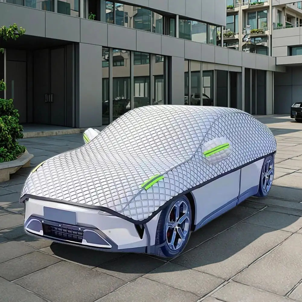 Telo copriauto universale per berline e SUV - Protezione 4 stagioni, anti-UV, resistente alla neve