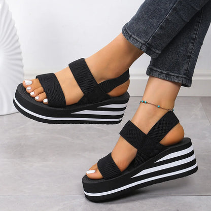 Sandalias Plataforma Estilo Verona
