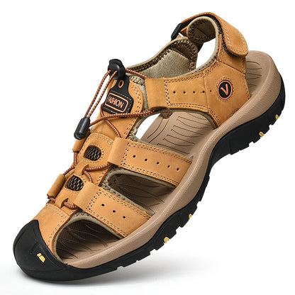 Sandalias Piel Hombre Romanas | Cuero Estilo Romano