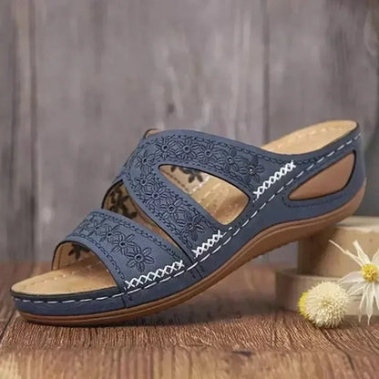 Orthopädische Keilsandalen für Damen