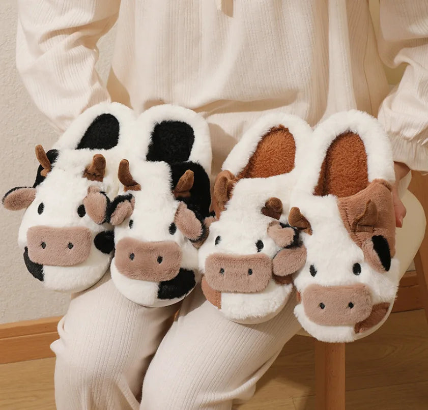 Pantofole di mucca