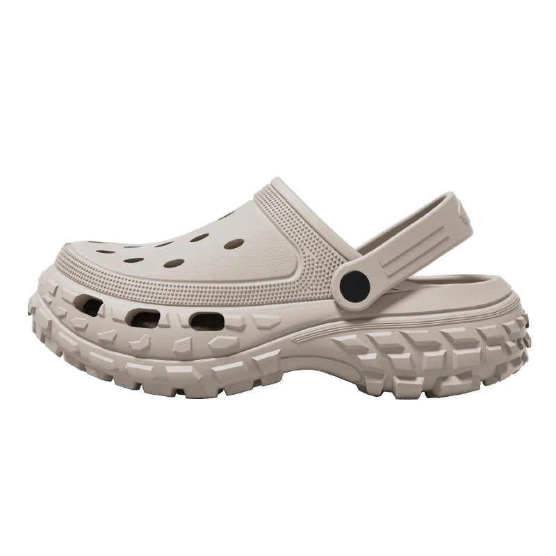 Sandalias Plataforma Mujer Tipo Crocs | Ligeras Verano