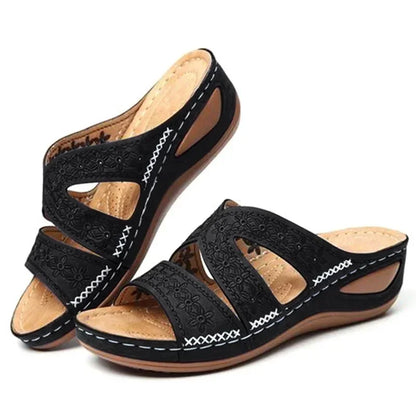 Orthopädische Keilsandalen für Damen