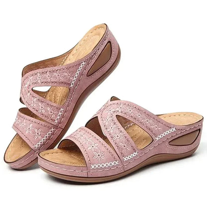 Orthopädische Keilsandalen für Damen
