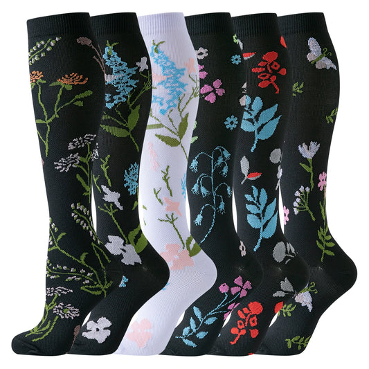 Pack 6 Pares Calcetines de Compresión - Enfermería y Turnos Largos