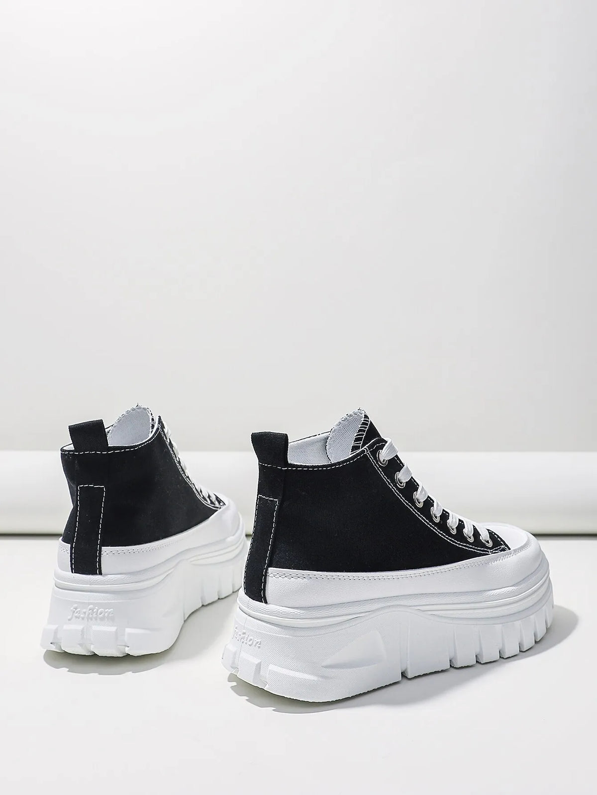 Zapatillas con plataforma altas