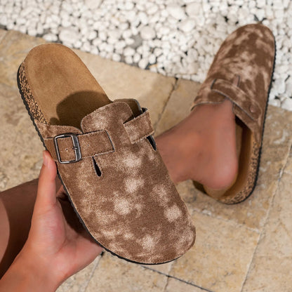 Zuecos Lona Hombre | Sin Cordones Suela Corcho
