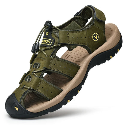 Sandalias Piel Hombre Romanas | Cuero Estilo Romano