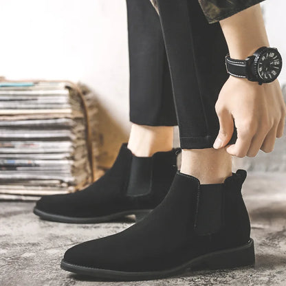 Zapatos Chelsea con Alza Invisible Hombre | 3, 6 y 8 cm