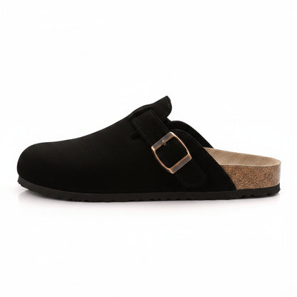 OldMoney Wildleder-Clogs