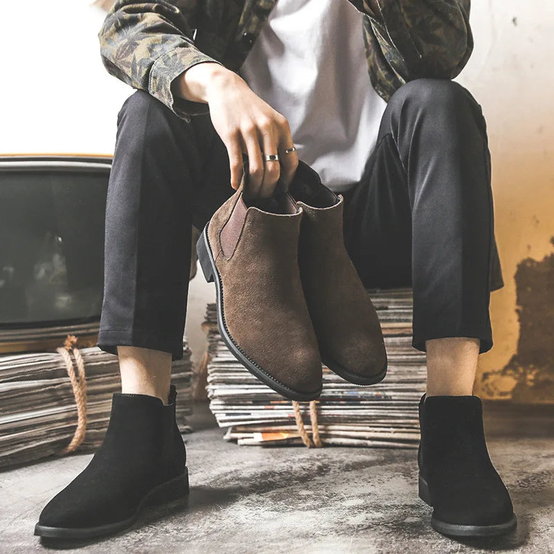 Zapatos Chelsea con Alza Invisible Hombre | 3, 6 y 8 cm