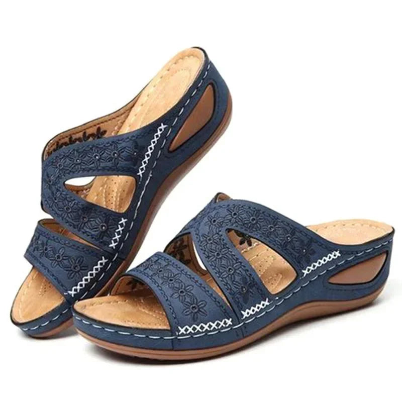 Orthopädische Keilsandalen für Damen