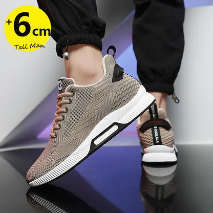Zapatillas Deportivas con Alza Invisible Hombre | +6 cm