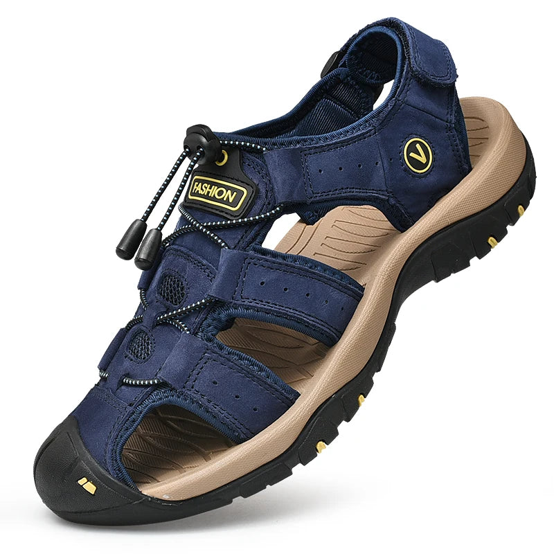 Sandalias Piel Hombre Romanas | Cuero Estilo Romano