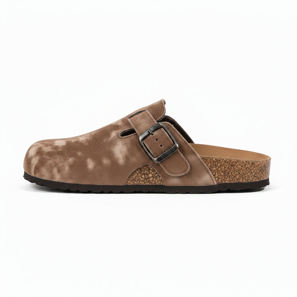 Zuecos Lona Hombre | Sin Cordones Suela Corcho