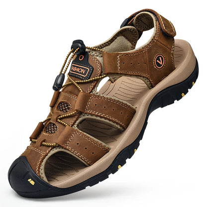 Sandalias Piel Hombre Romanas | Cuero Estilo Romano